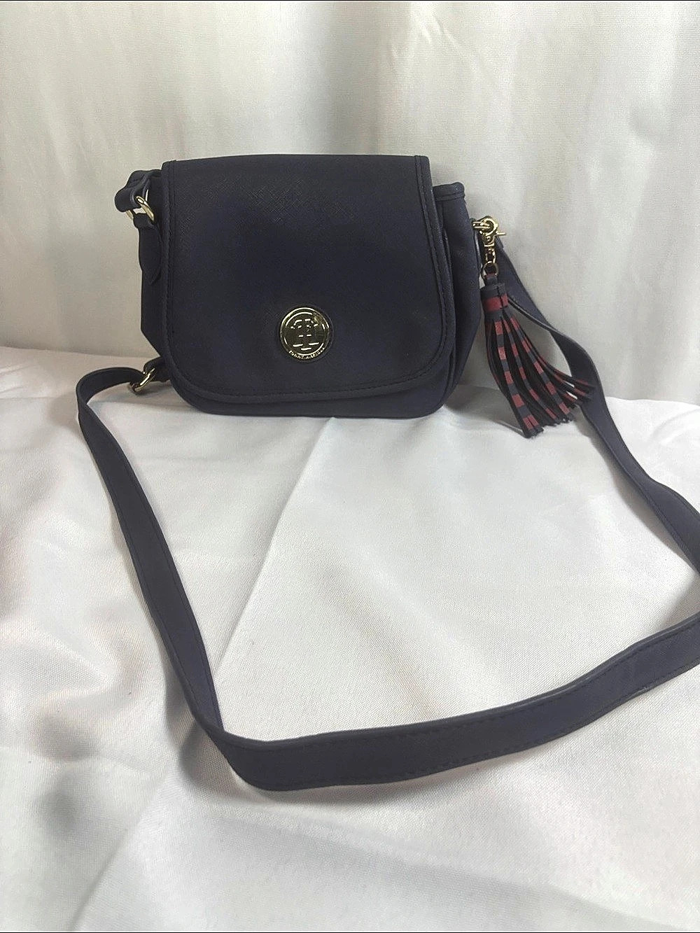 Tommy Hilfiger Crossbody Bag in Blue & Red Like New